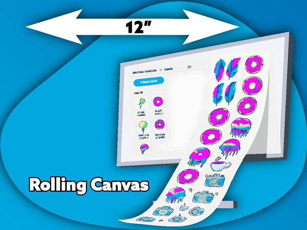 Rolling Canvas – 12" Width