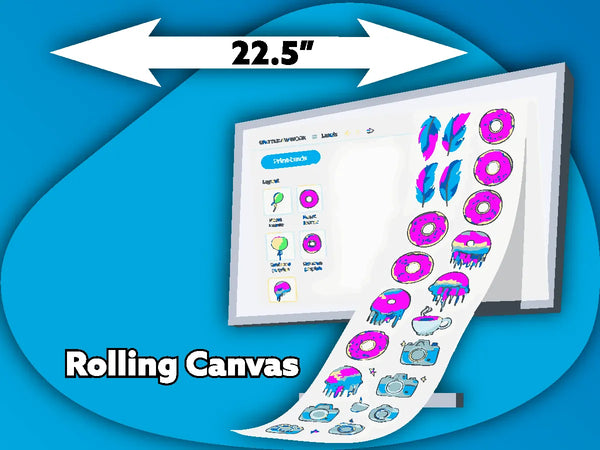 Rolling Canvas – 22.5" Width