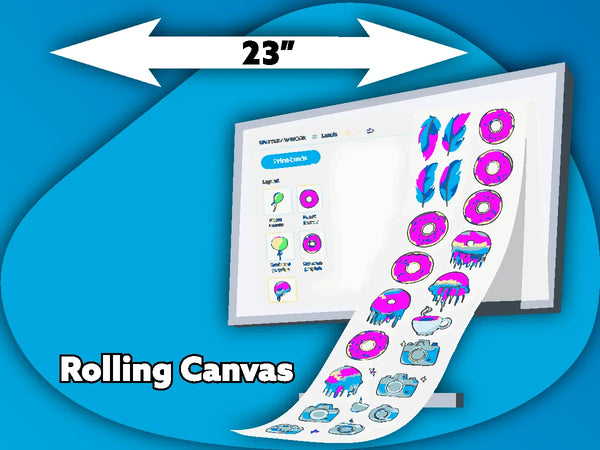 Rolling Canvas – 23" Width