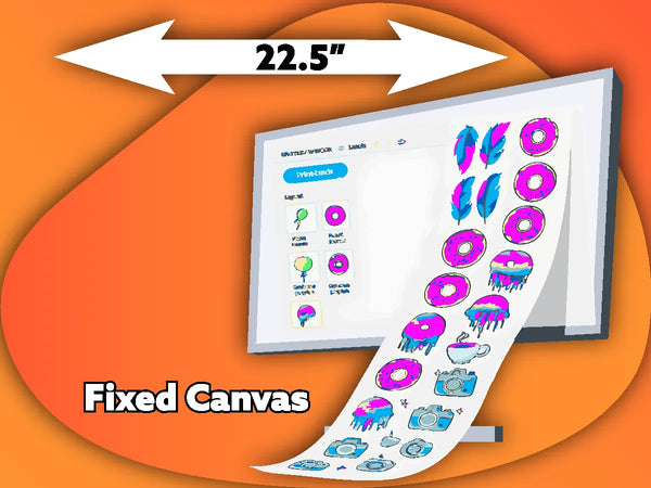 Fixed Gang Sheet – 22.5" Width